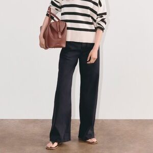 NWT Everlane OG Baggy Jean Black Size 28